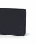 Semi-greased Leather Wallet 100% Cowhide - Black 029G004 - 2