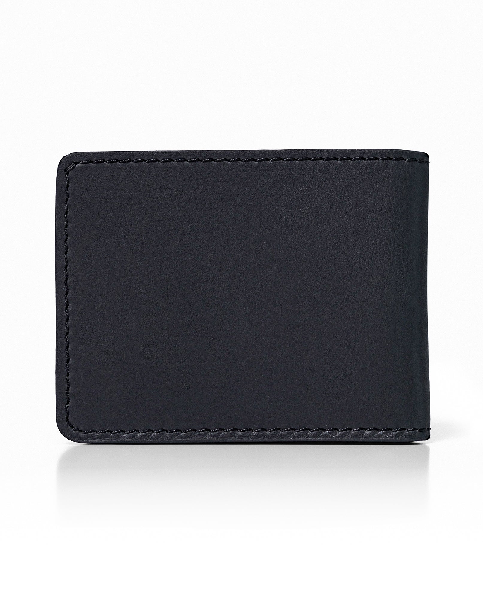 Semi-greased Leather Wallet 100% Cowhide - Black 029G004 - 3