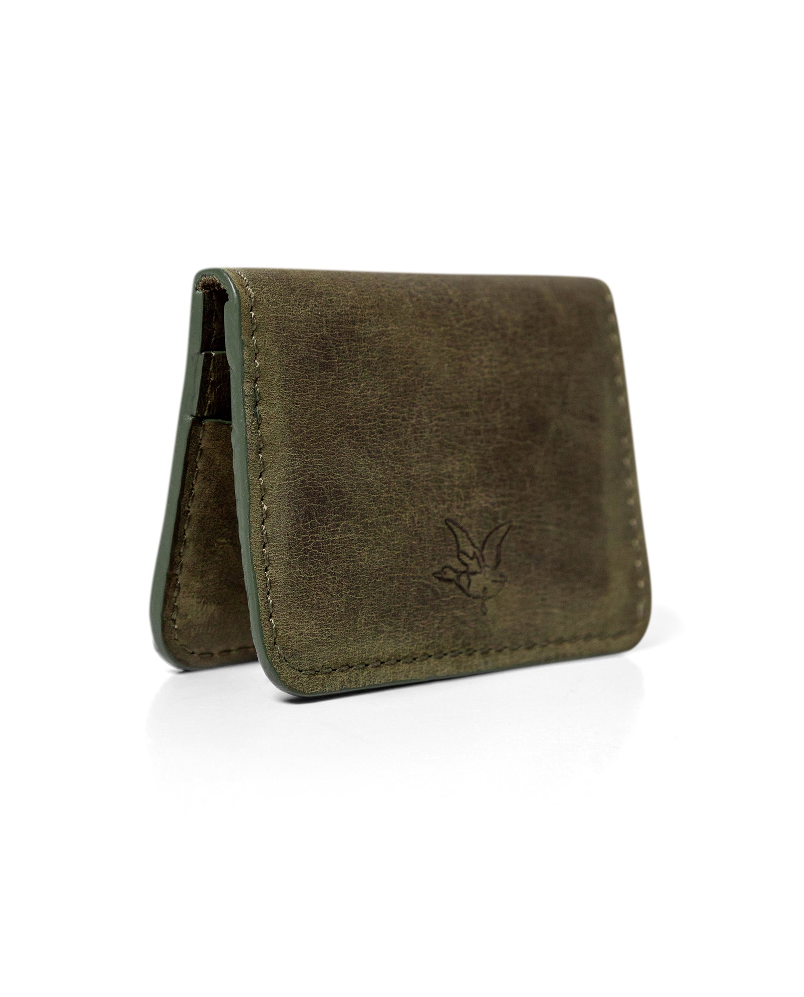 Men's Six-Pocket Semi-Greasy Cowhide Leather Card Holder 029G005 - 4