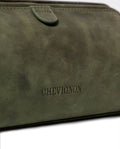Leather Traveler Organizer Doctor's Briefcase - Green 029G006 - 2