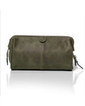 Leather Traveler Organizer Doctor's Briefcase - Green 029G006 - 3