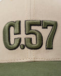 Unisex Cap Casual Design in Cotton - Green 031G007 - 2