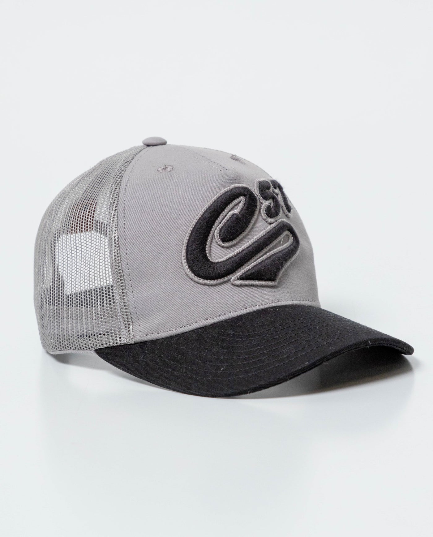 Gorra Unisex Tipo Trucker en Algodón y Malla - Black 63_031G008_NEG194007_0