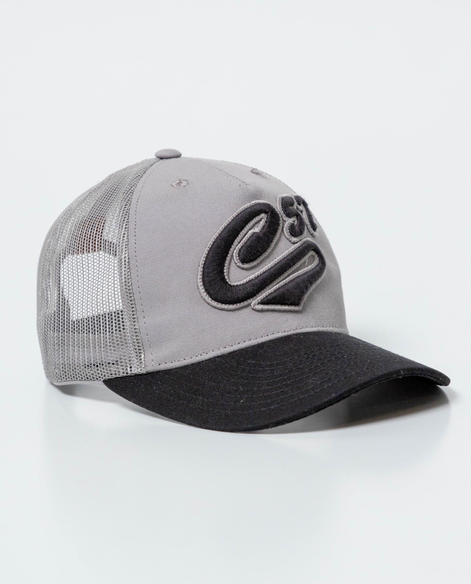 Gorra Unisex Tipo Trucker en Algodón y Malla - Black 63_031G008_NEG194007_0