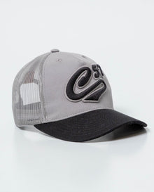 Gorra Unisex Tipo Trucker en Algodón y Malla - Black 63_031G008_NEG194007_0