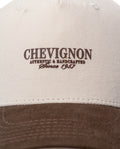 Unisex Cap 5 Panel Cotton Structured Front High Density Print Tone on Tone Embroidered Eyelets - Brown 63_031H000_CAF181033_3