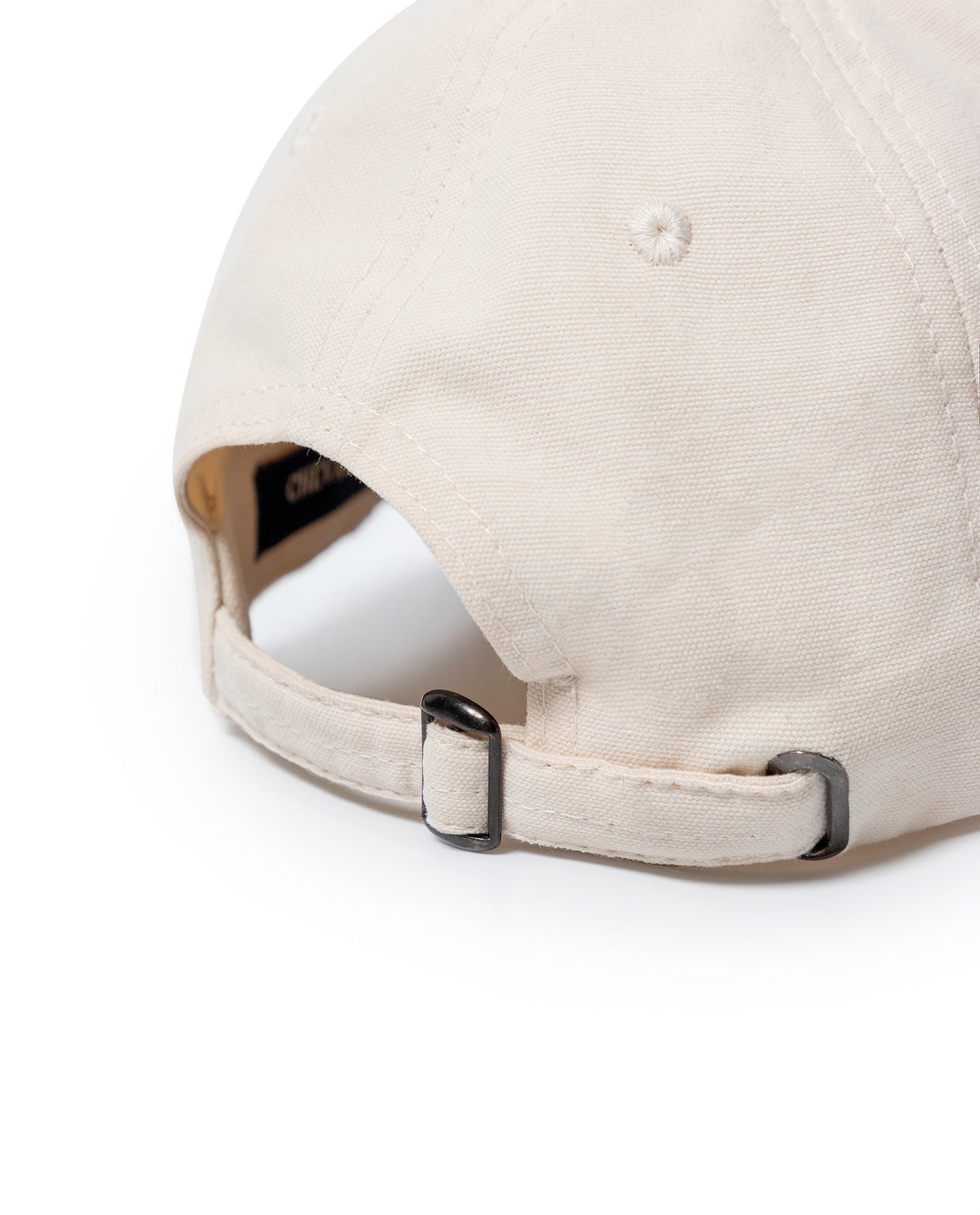 Unisex Cap 5 Panel Cotton Structured Front High Density Print Tone on Tone Embroidered Eyelets - Brown 63_031H000_CAF181033_4