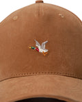 Unisex Cap 5 Panel Cotton Drill Structured Front Direct Color Embroidered Duck Tone Eyelets - Brown 63_031H001_CAF181336_3