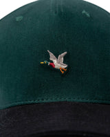 Unisex Cap 5 Panel Cotton Drill Structured Front Direct Color Embroidered Duck Tone Eyelets - Green 63_031H001_VER190414_3