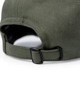 Unisex Cap 6 Panel Cotton Drill Structured Front Raw Contrast Piping Bilateral Embroidery Tone Eyelets - Khaki 63_031H003_CAQ150309_5