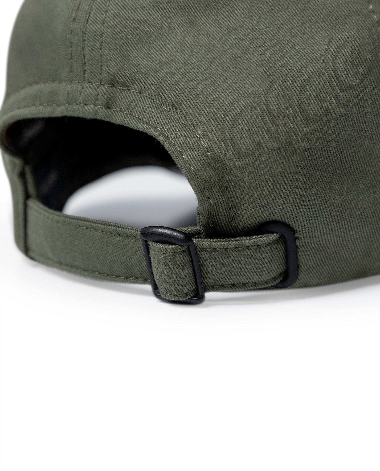 Unisex Cap 6 Panel Cotton Drill Structured Front Raw Contrast Piping Bilateral Embroidery Tone Eyelets - Khaki 63_031H003_CAQ150309_5