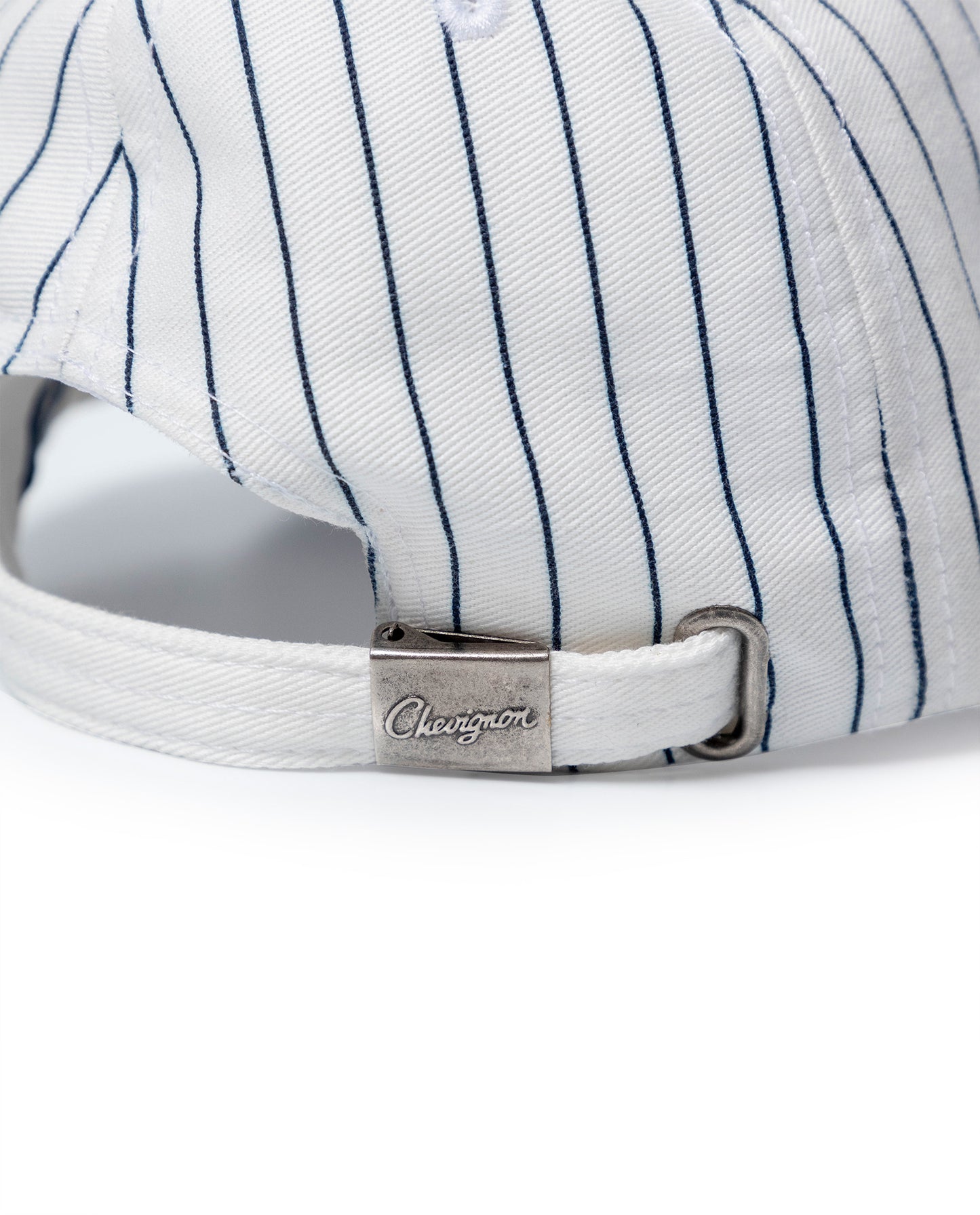 Unisex Cap 6 Panel Cotton Drill Stripe Structured Front Bilateral Label-Style Graphic Raw Visor Bottom - Raw 63_031H005_CRU120105_4