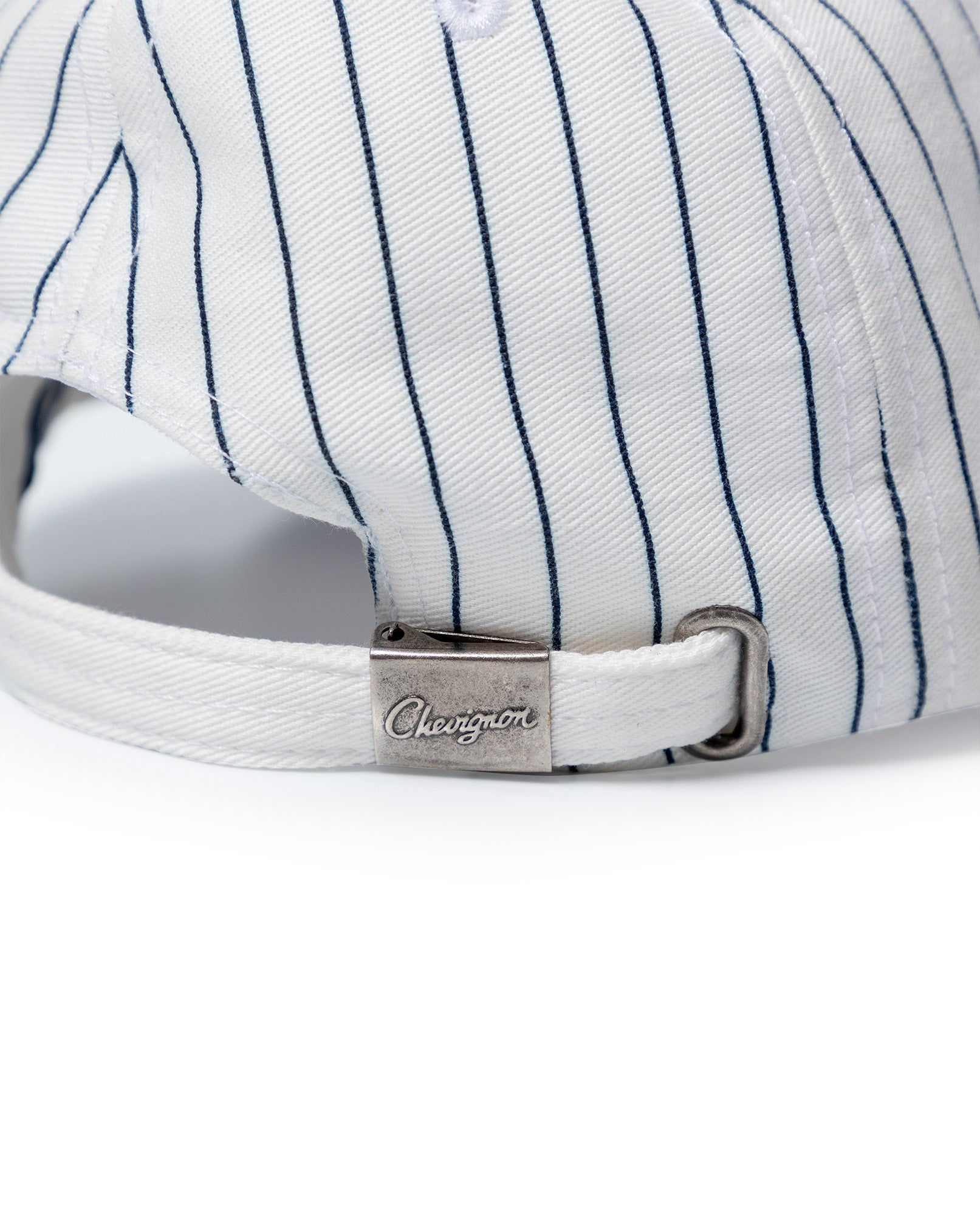 Unisex Cap 6 Panel Cotton Drill Stripe Structured Front Bilateral Label-Style Graphic Raw Visor Bottom - Raw 63_031H005_CRU120105_4