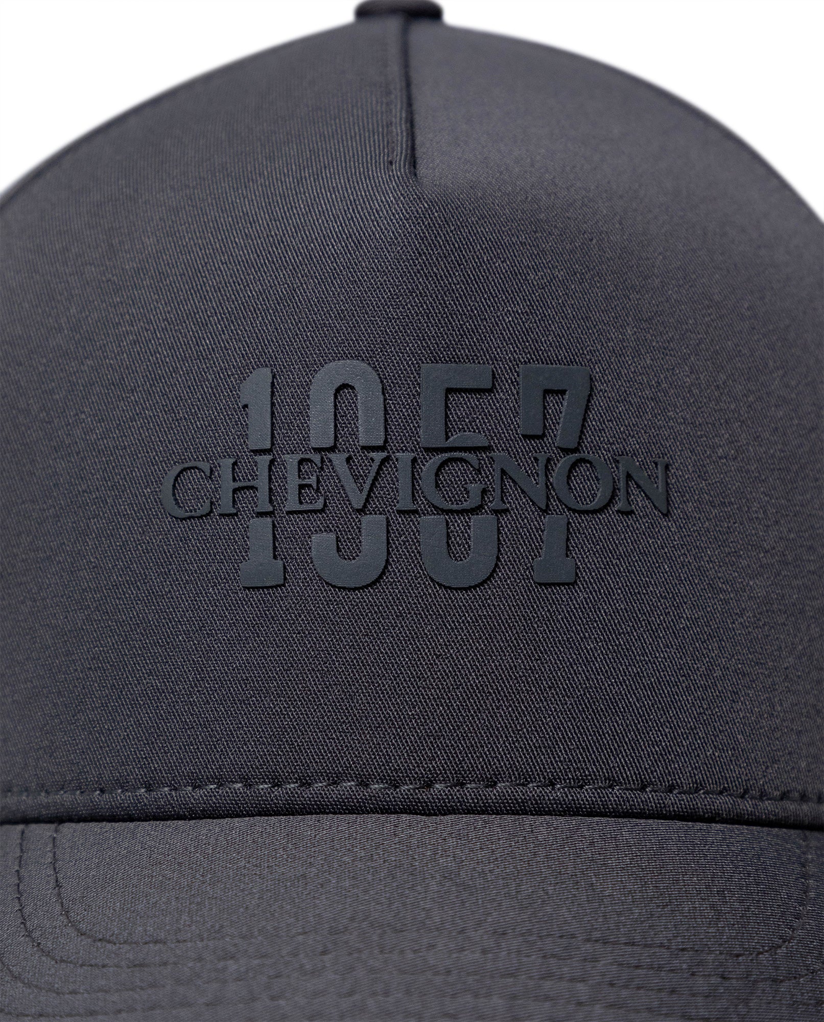 Unisex Cap 5 Panel Polyester Structured Front Rear Microperforated Ventilation High Density Print Tone Eyelets - Gray 63_031H008_GRI180000_3