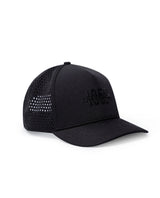 Unisex Cap 5 Panel Polyester Structured Front Rear Microperforated Ventilation High Density Print Tone Eyelets - Black 63_031H008_NEG194007_0