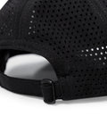 Unisex Cap 5 Panel Polyester Structured Front Rear Microperforated Ventilation High Density Print Tone Eyelets - Black 63_031H008_NEG194007_4
