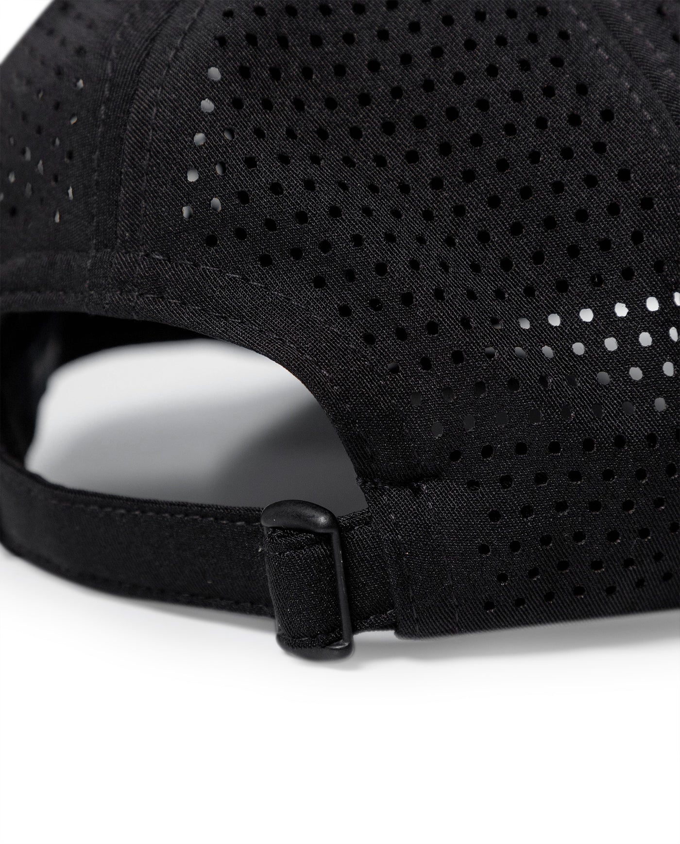 Unisex Cap 5 Panel Polyester Structured Front Rear Microperforated Ventilation High Density Print Tone Eyelets - Black 63_031H008_NEG194007_4