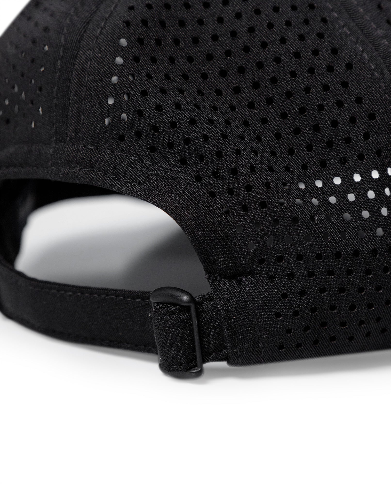 Unisex Cap 5 Panel Polyester Structured Front Rear Microperforated Ventilation High Density Print Tone Eyelets - Black 63_031H008_NEG194007_4