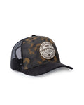 Unisex Cap Trucker Cotton Polyester Drill Camo Structured Front Appliqué Embroidery Mesh Fabric Strap - Green 63_031H010_VER190608_0
