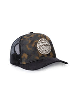 Unisex Cap Trucker Cotton Polyester Drill Camo Structured Front Appliqué Embroidery Mesh Fabric Strap - Green 63_031H010_VER190608_0