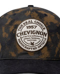 Unisex Cap Trucker Cotton Polyester Drill Camo Structured Front Appliqué Embroidery Mesh Fabric Strap - Green 63_031H010_VER190608_3