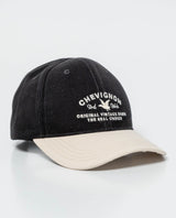 Unisex 6-Panel Cotton Baseball Cap, Chevignon - Black 032G009 - 1