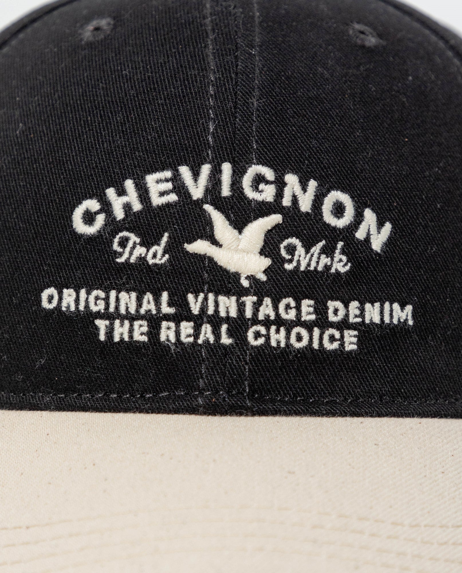 Unisex 6-Panel Cotton Baseball Cap, Chevignon - Black 032G009 - 2