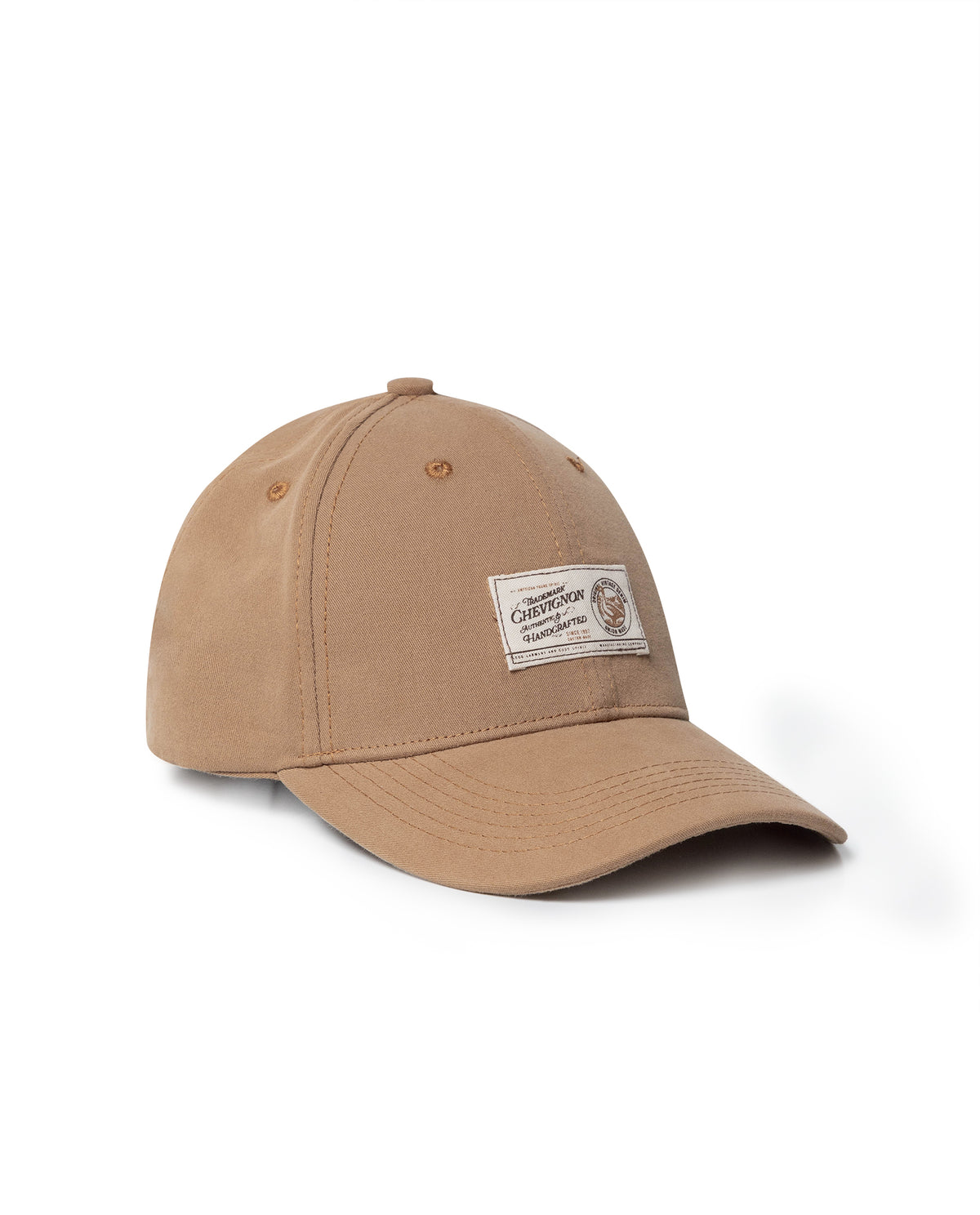 Six-Panel Cotton Cap - Khaki 63_032H001_CAQ150309_0