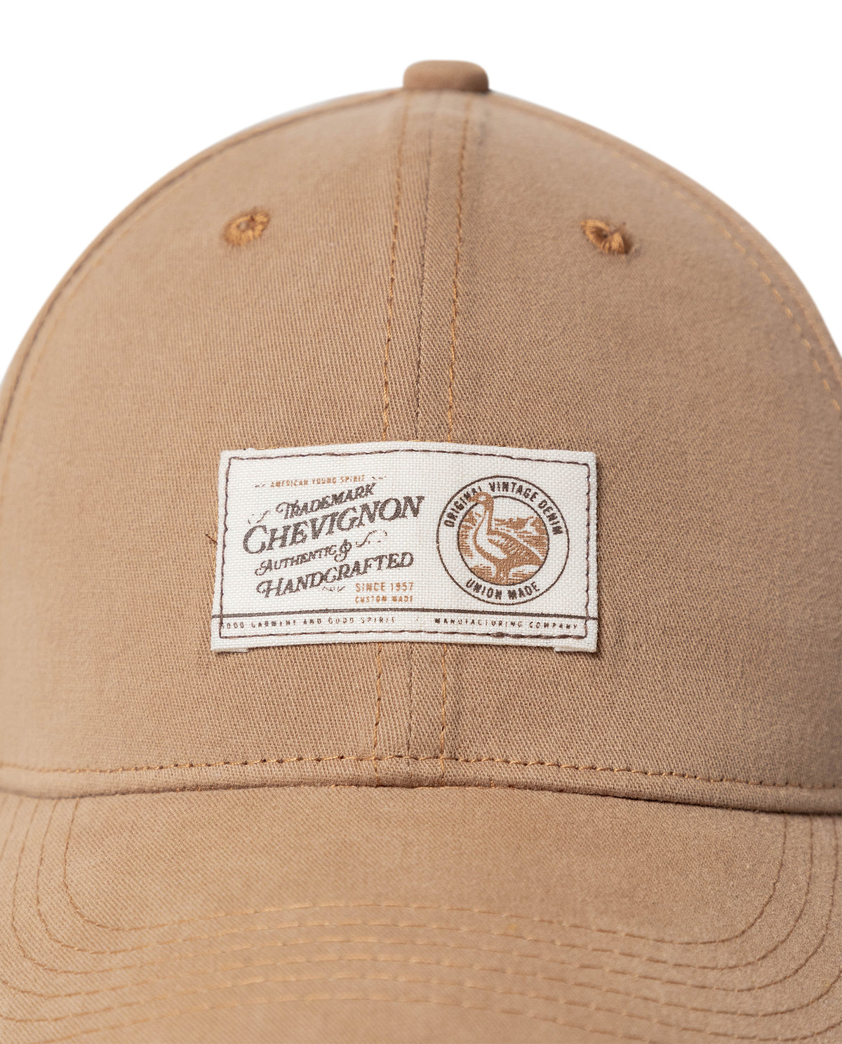 Six-Panel Cotton Cap - Khaki 63_032H001_CAQ150309_4