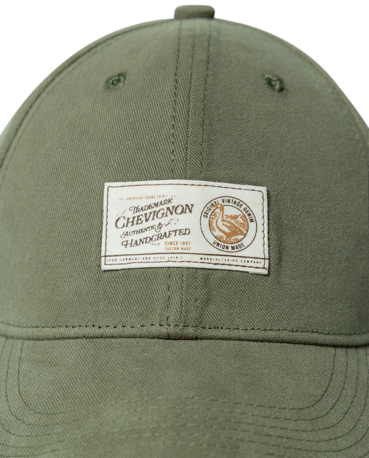 Six-Panel Cotton Cap - Green 63_032H001_VER140452_4