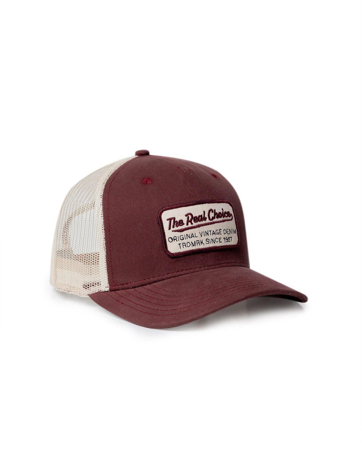 Five-Panel Trucker Cap - Red 63_032H004_ROJ191762_0