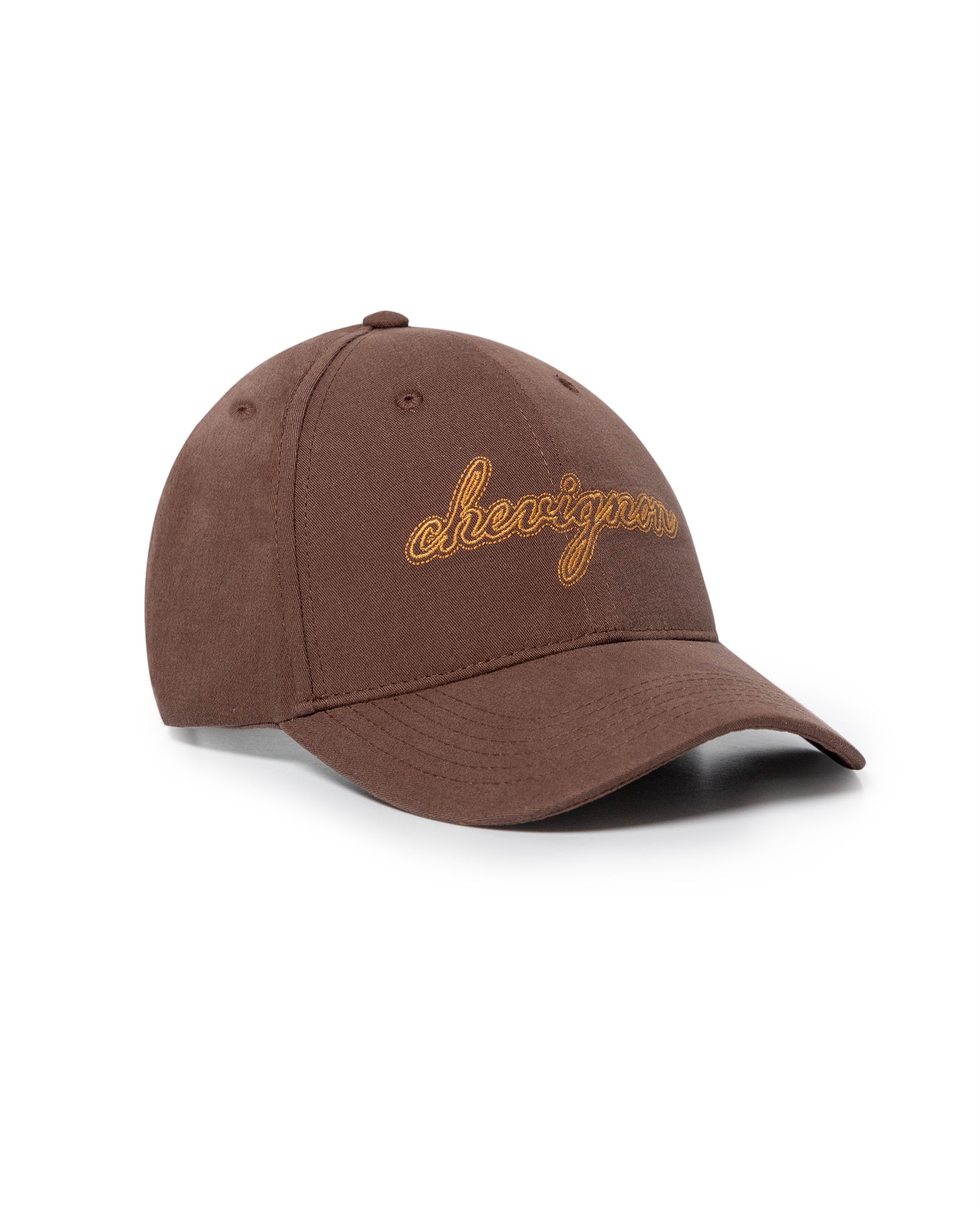 Unisex Special Technique Embroidered 6-Panel Cotton Cap 039G001 - 1