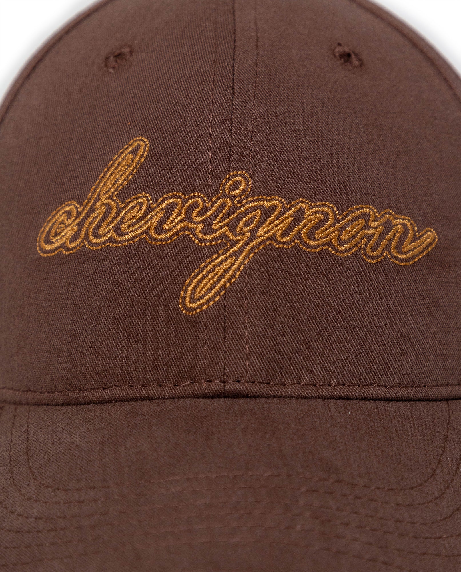 Unisex Special Technique Embroidered 6-Panel Cotton Cap 039G001 - 2