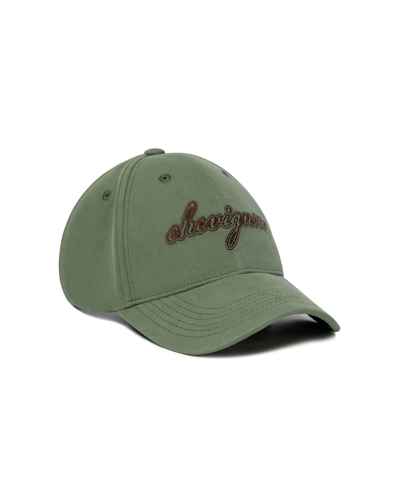 Unisex Special Technique Embroidered 6-Panel Cotton Cap 039G001 - 1