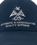 Unisex Nautical Embroidered 6-Panel Cotton Cap 039G002 - 2