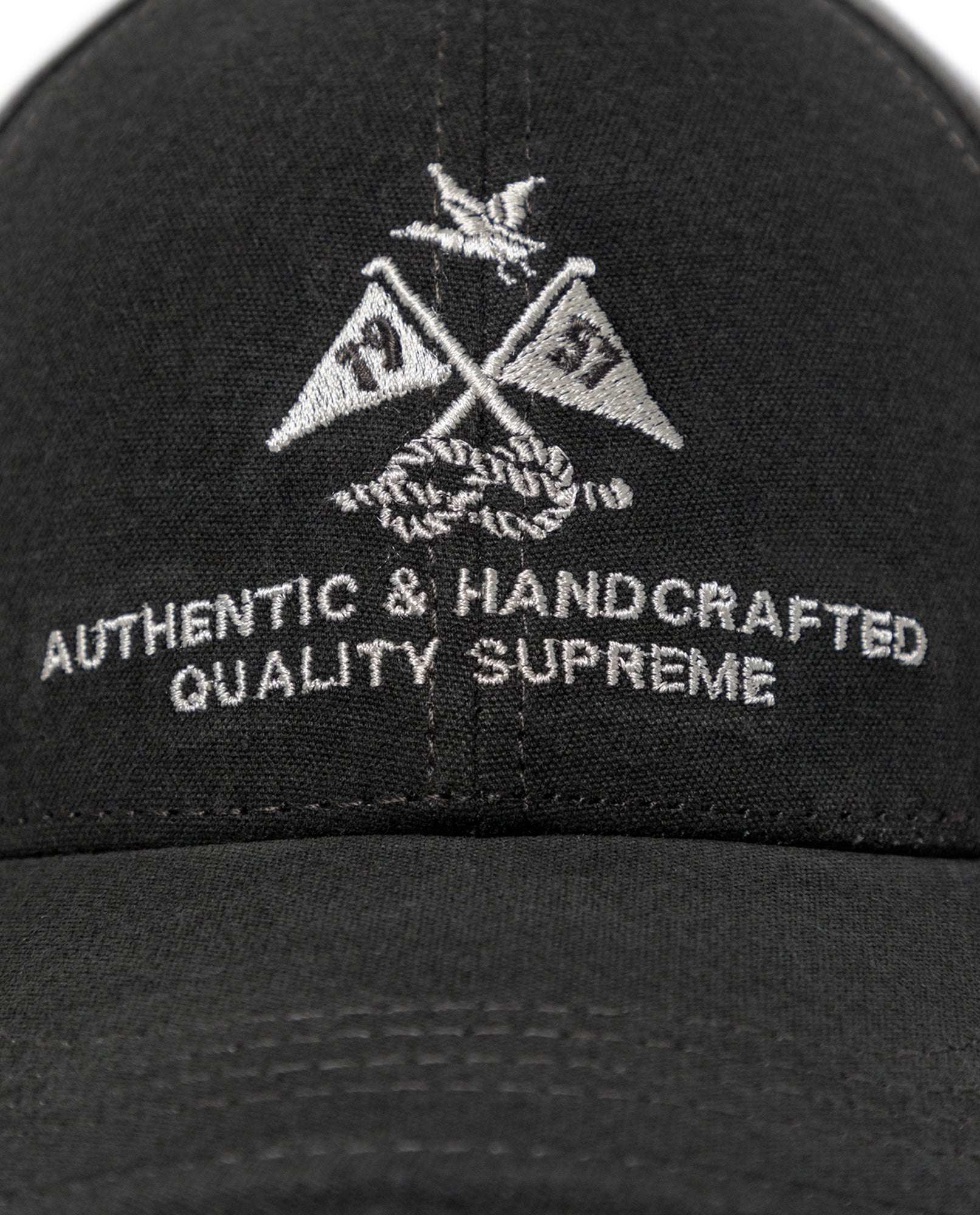 Unisex Nautical Embroidered 6-Panel Cotton Cap 039G002 - 2