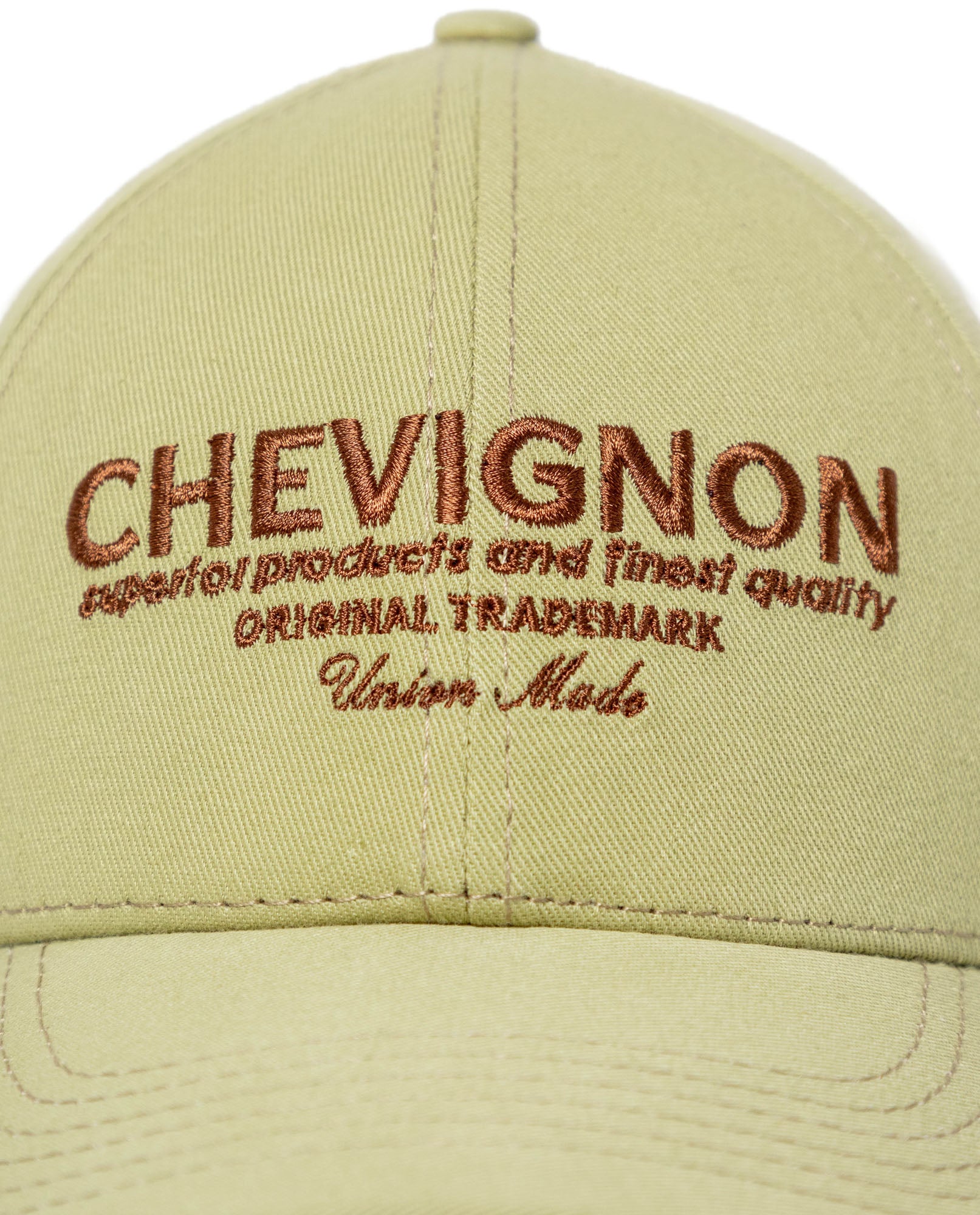 Unisex Contrast Strap 6-Panel Cotton Cap 039G010 - 2