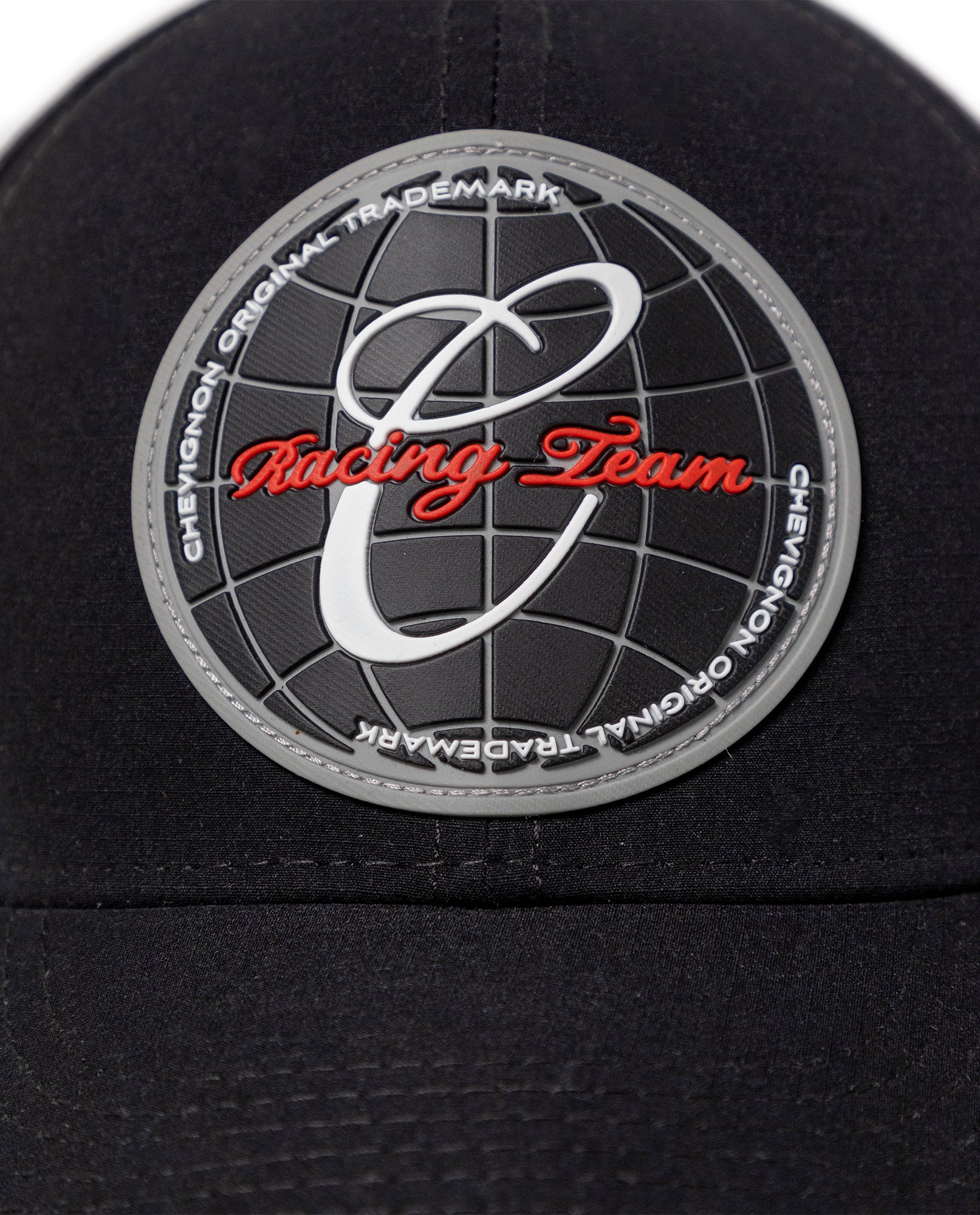 Unisex Racing Cap Ripstop PVC Appliqué Red Visor 039G903 - 4