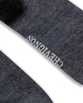 Mens Socks Mid Calf Cotton Elastane Ribbed Duck Logo Classic Versatile - Black 63_051H006_NEG194007_3