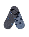 Mens Socks Two Pack Invisible Cotton Elastane No Show Chevignon - Various 63_051H010_SUR999997_0