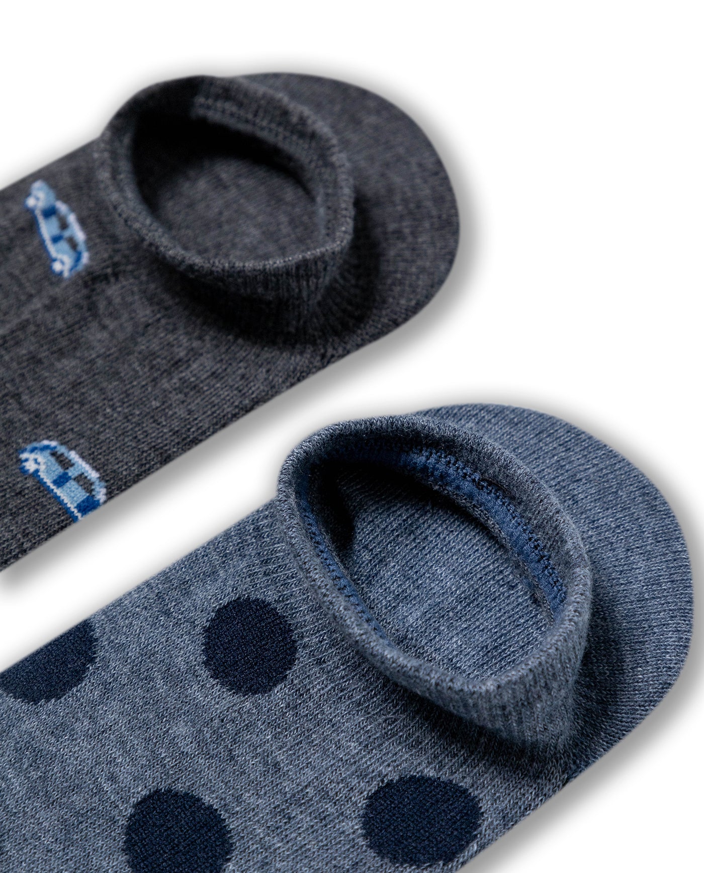 Mens Socks Two Pack Invisible Cotton Elastane No Show Chevignon - Various 63_051H010_SUR999997_3