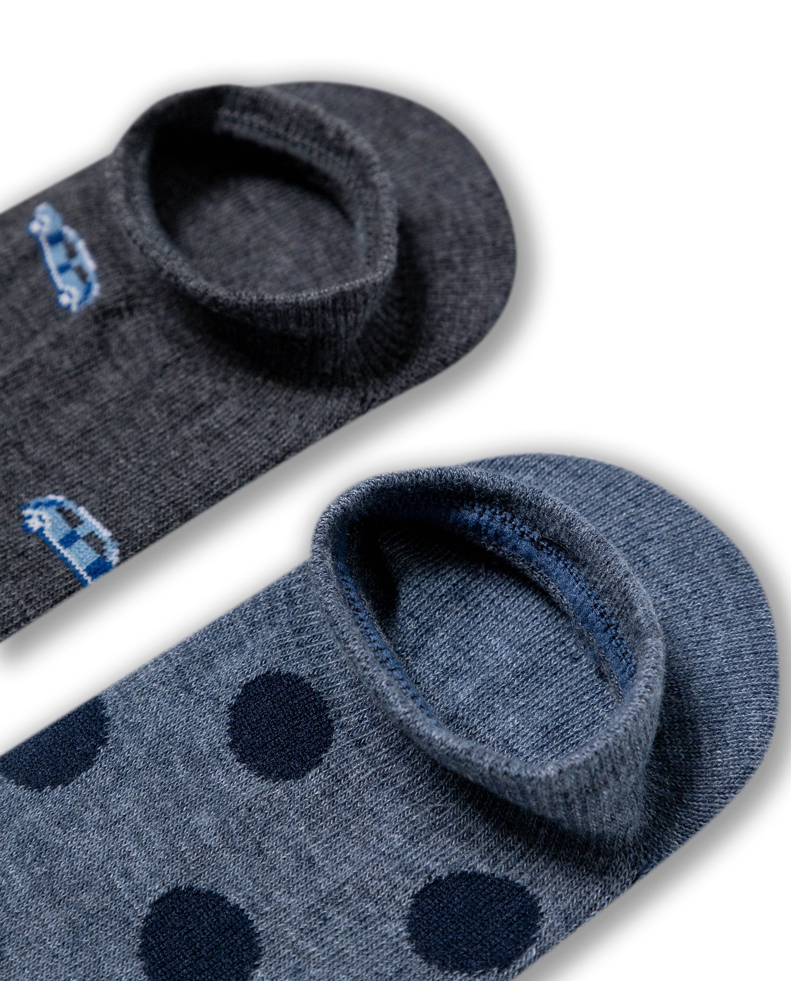 Mens Socks Two Pack Invisible Cotton Elastane No Show Chevignon - Various 63_051H010_SUR999997_3