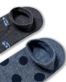 Mens Socks Two Pack Invisible Cotton Elastane No Show Chevignon - Various 63_051H010_SUR999997_3