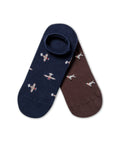 Mens Socks Two Pack Invisible Cotton Elastane No Show Chevignon - Various 63_051H010_SUR999998_0