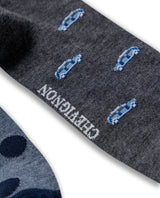 Mens Socks Two Pack Ankle Cotton Elastane Chevignon - Various 63_051H012_SUR999997_4