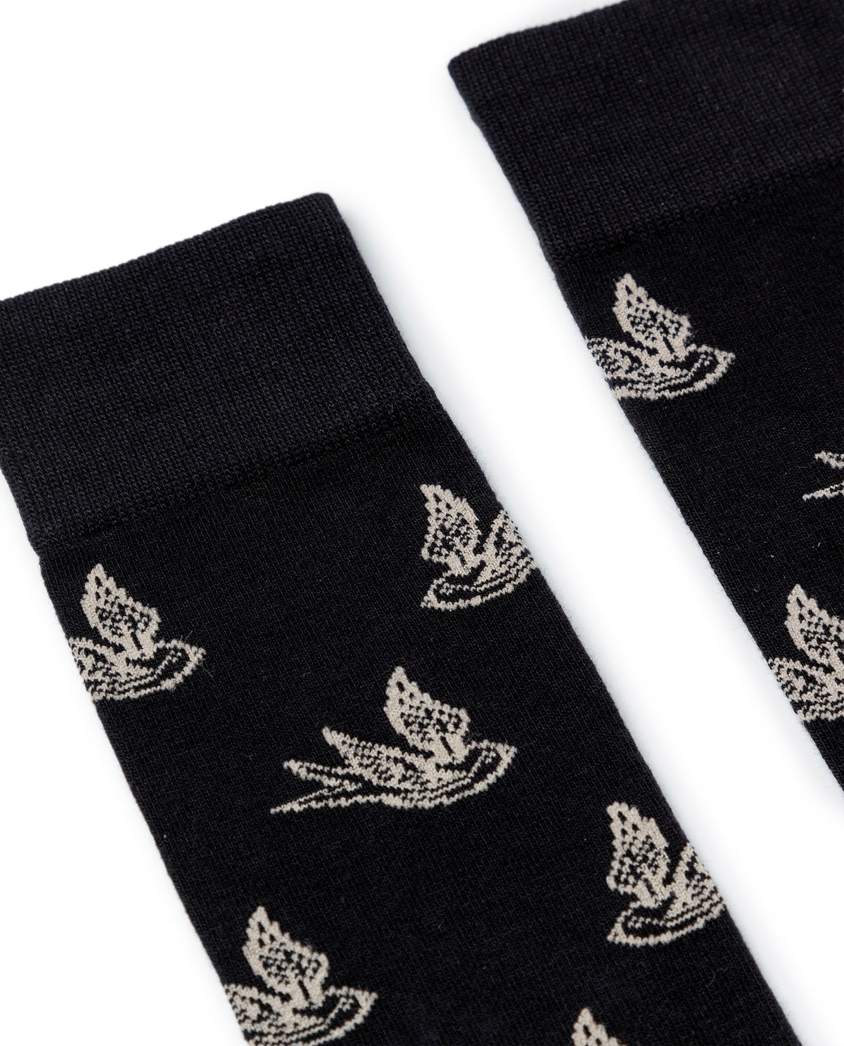 Crew Socks for Men - Black 63_052H000_NEG194007_3