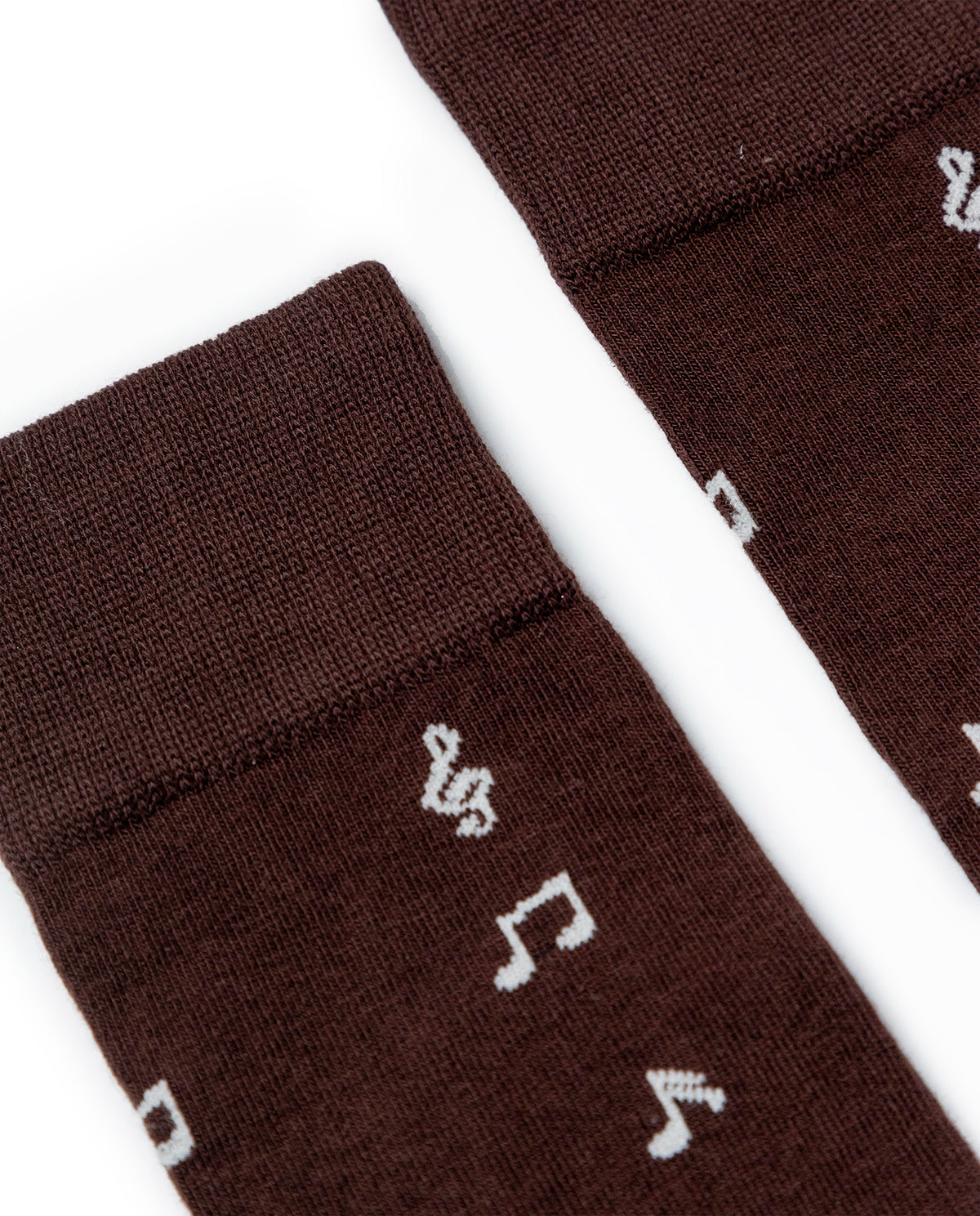 Men´s Print Crew Socks - Brown 63_052H001_CAF190915_3