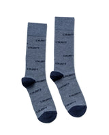 Men´s Print Crew Socks - Blue 63_052H004_AZU194049_0