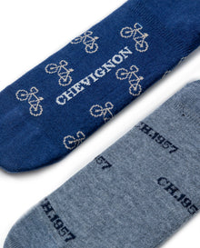 Two-Pack Invisible Socks for Men - Various 63_052H010_SUR999997_3