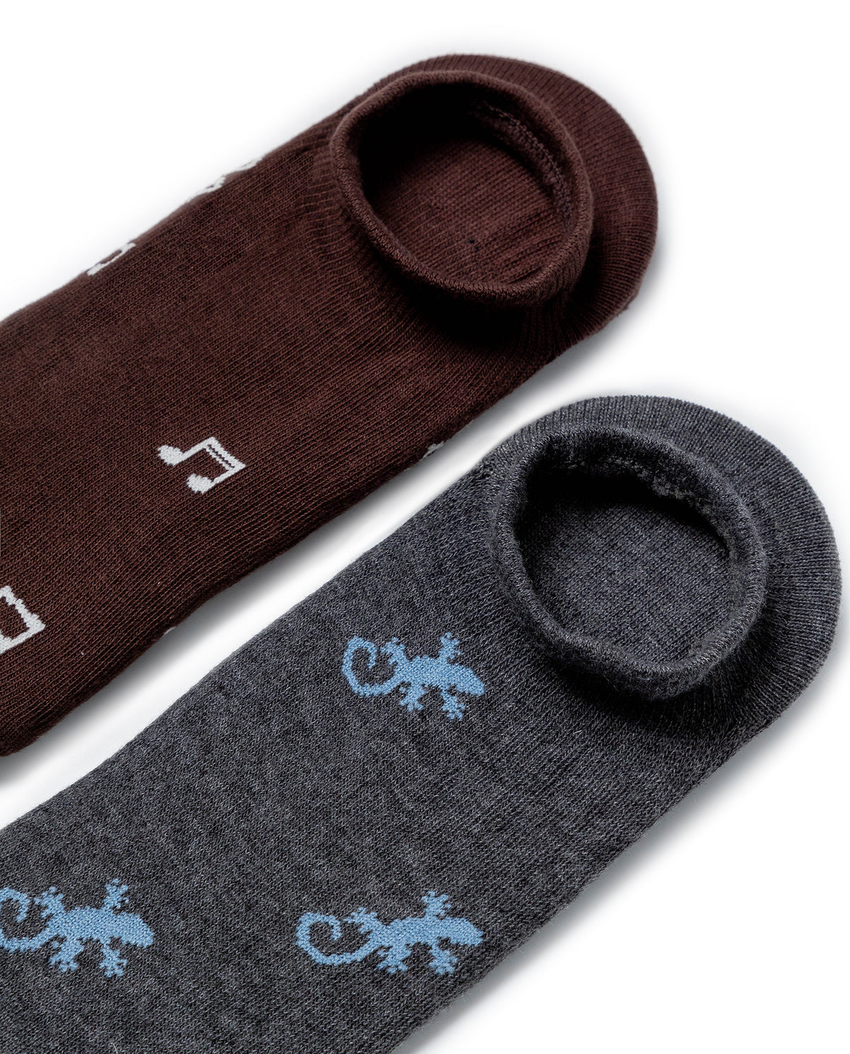 Two-Pack Invisible Socks for Men - Various 63_052H010_SUR999998_4